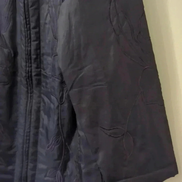 Windsmoor Jacket size 16 Winter Blue‎ Embroidered Flowers - Picture 4 of 13